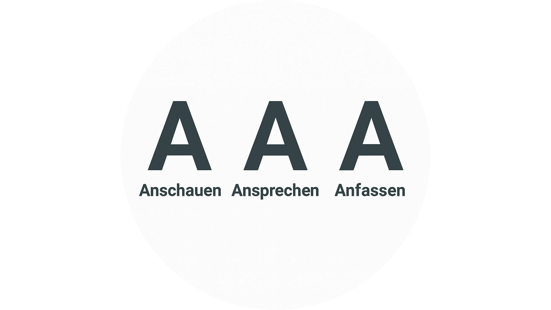 Bewusstsein prüfen (AAA)