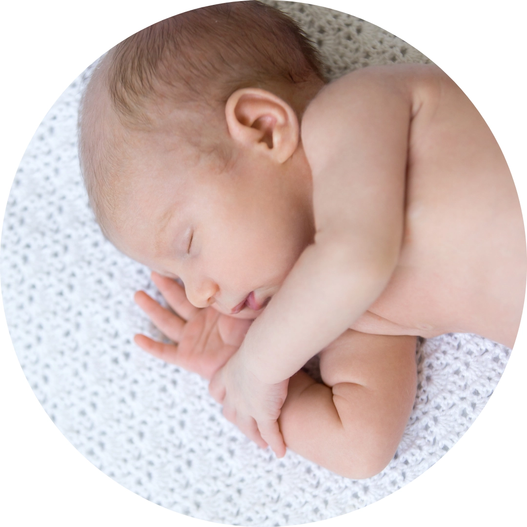 Seitenlage Säugling