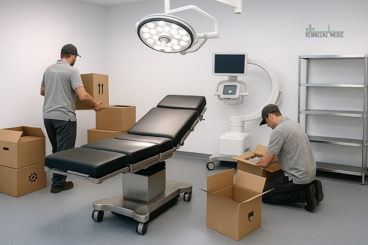 Lieferung von medizinischem Praxisbedarf und Ausstattung für Arztpraxen